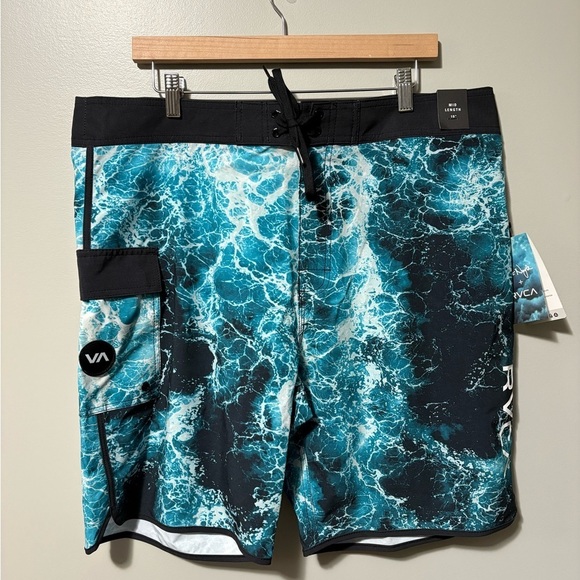 RVCA Other - Zak Noyle + RVCA Eastern Trunk Ocean Waves Board Short Limited Edition